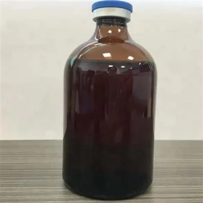 What happens after an iron dextran infusion?